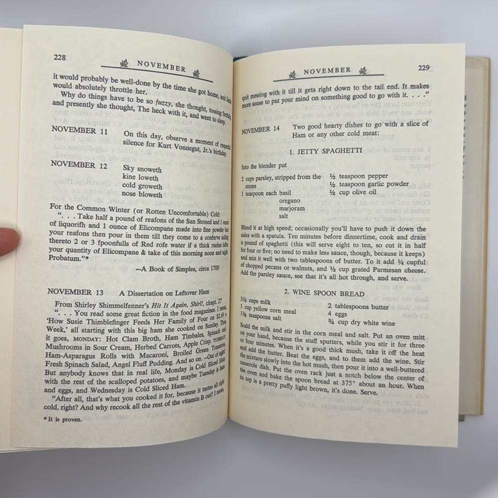 76’ The I‎ Hate To Cook Almanac Cookbook by Peg Braken - Picture 13 of 16